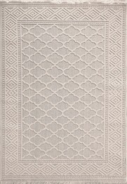 Dynamic Rugs Seville 3605109 Ivory and Soft Grey